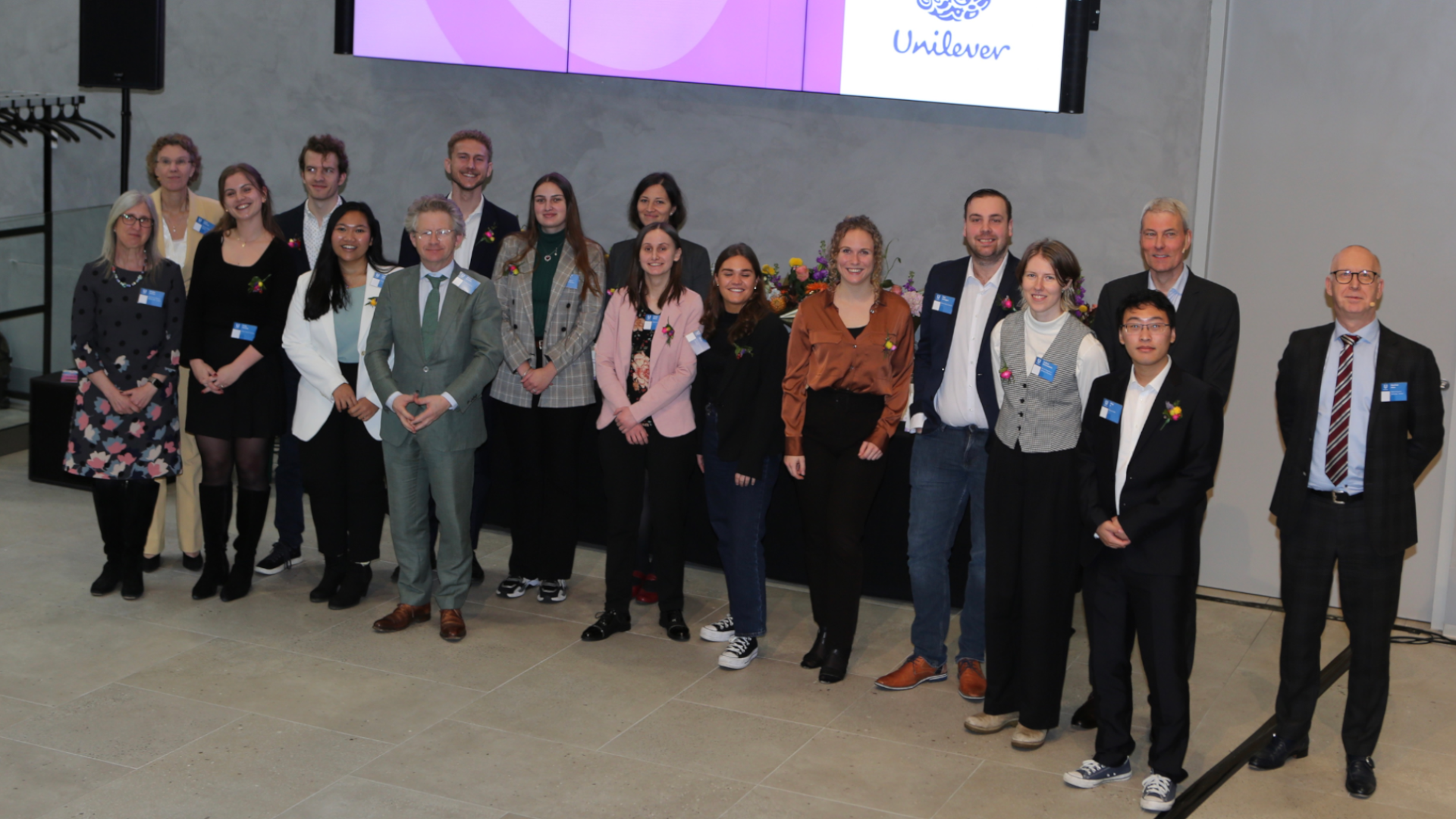 Groupphoto Unilever Research Prizes 2023