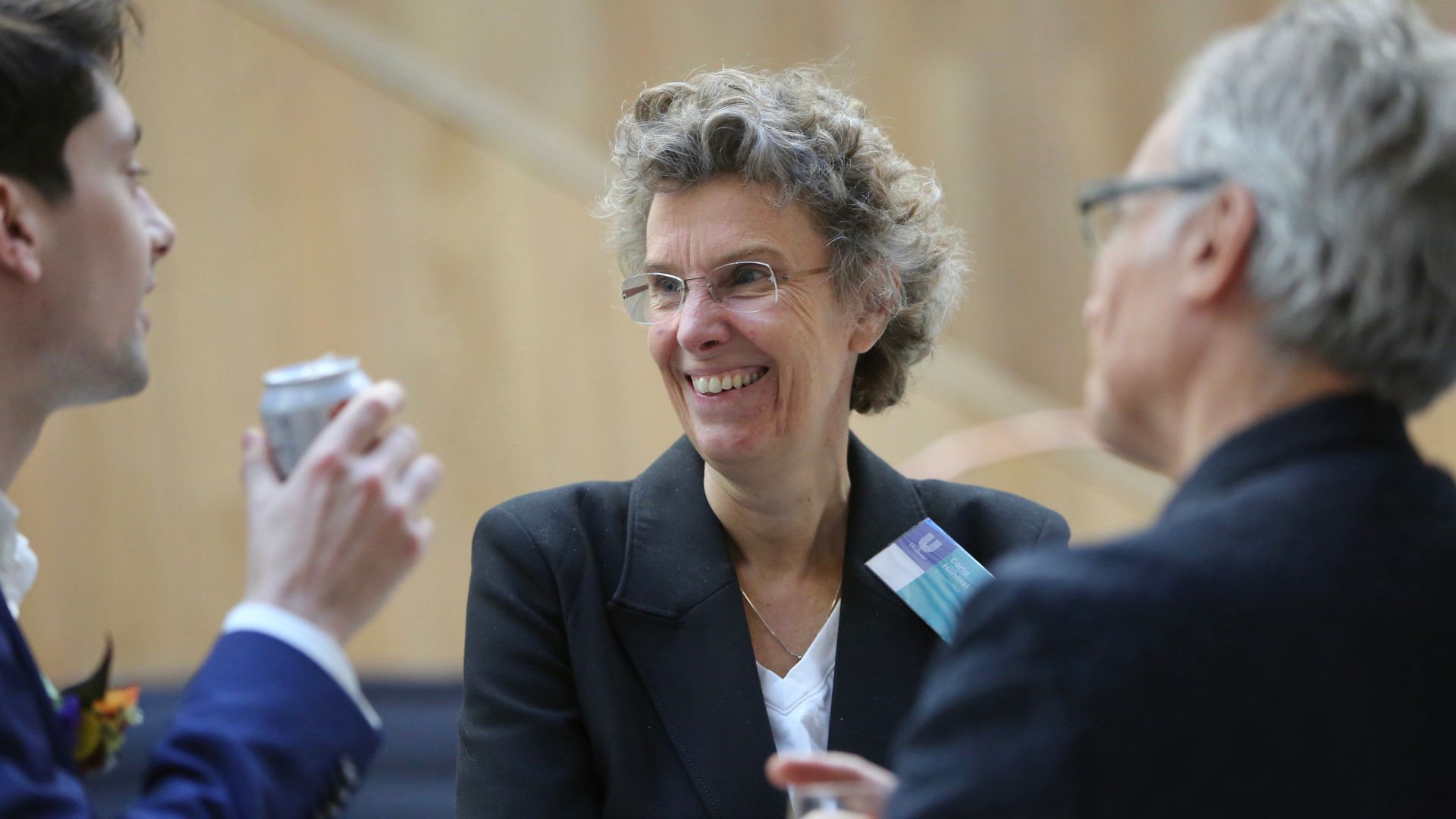 Carla Hilhorst during the Unilever Research prize