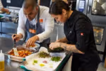Unilever Food Solutions chef's cooking in the kitchen
